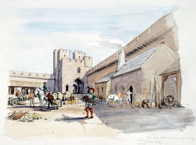 Etal Castle von Terry Ball
