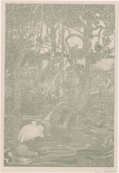 Waldidylle von Theo van Hoytema