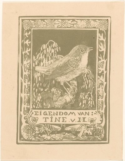 Ex Libris von Tine van Hoytema von Theo van Hoytema