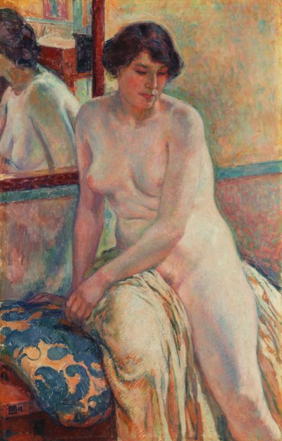 Ruhe des Modells, 1912 von Théo van Rysselberghe