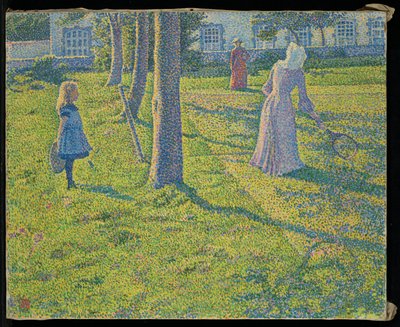 In Thuin oder Das Tennisspiel von Théo van Rysselberghe