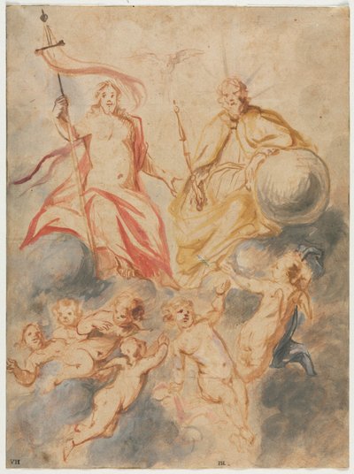 Heilige Dreifaltigkeit von Theodoor van Thulden