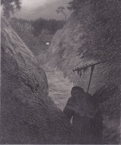 Die Pest kommt von Theodor Kittelsen