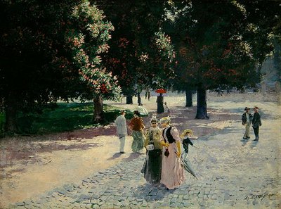 Am Rande des Parks von Theodor Matthei