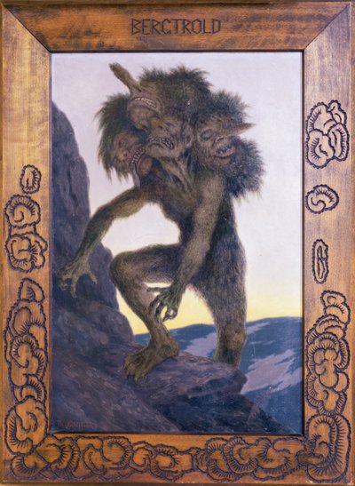 Bergtroll von Theodor Kittelsen