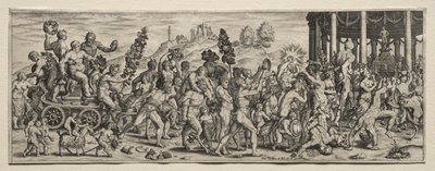 Triumph des Bacchus von Theodor de Bry