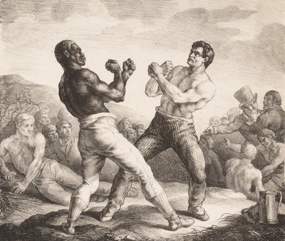 Boxer, 1818 von Theodore Gericault