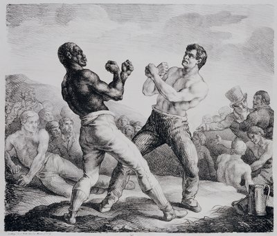 Boxer, 1818 von Theodore Gericault