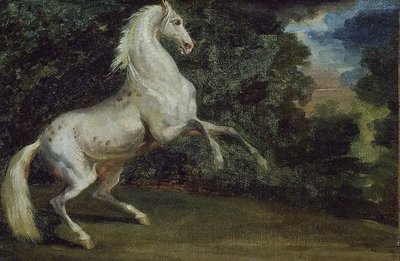 Tänzelndes Pferd von Theodore Gericault