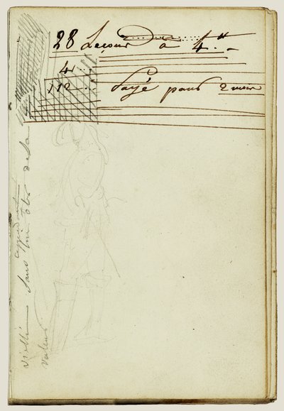 Stehender Kavalier, Fortsetzung des Briefes von Theodore Gericault