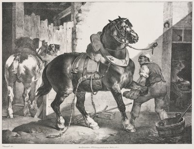 Der französische Schmied von Theodore Gericault