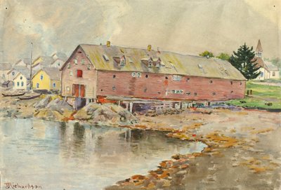 Das alte Lagerhaus, Sitka von Theodore J. Richardson