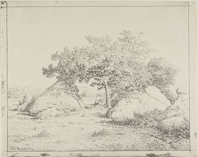 Kirschbaum bei Plante à Biau von Theodore Rousseau