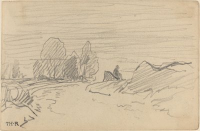Landschaft I von Theodore Rousseau