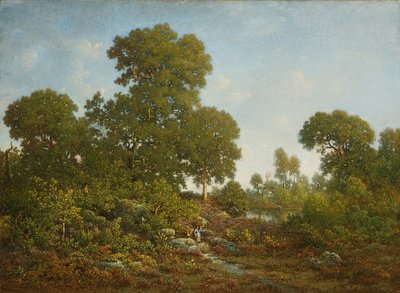 Frühling von Theodore Rousseau