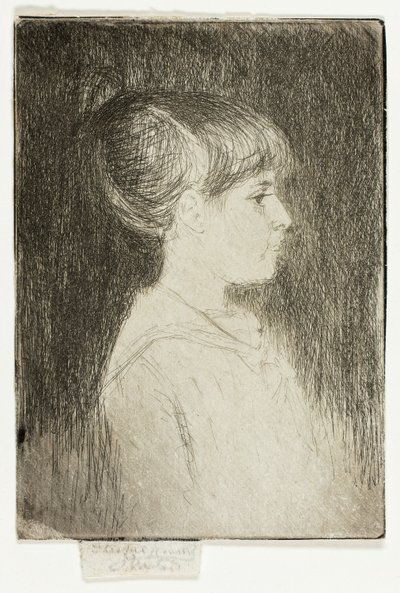Jeanette, Juni 1887 von Theodore Roussel