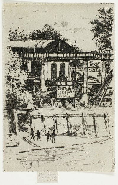 Die Sägemühle, Putney von Theodore Roussel