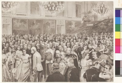 Hofball im Redoutensaal von Theodore Zasche