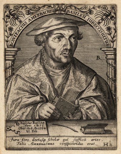 Bonifacius Amerbach von Theodore de Bry