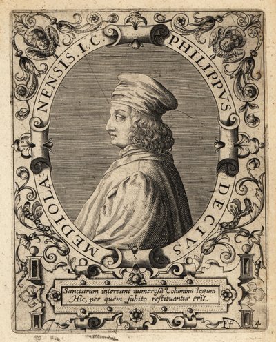 Filippo Decio von Theodore de Bry