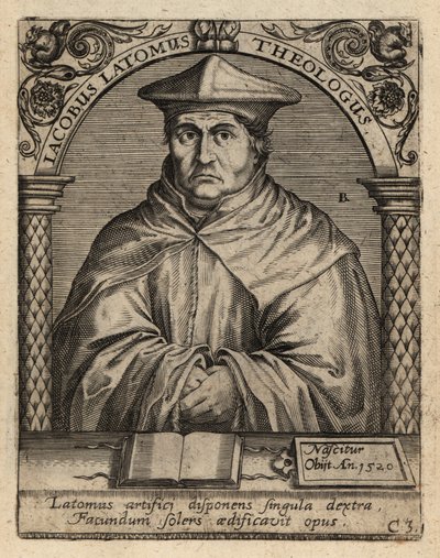 Jacques Masson, ca. 1475-1544, flämischer Theologe von Theodore de Bry