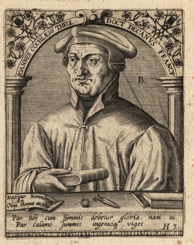 Johann Cochlaeus von Theodore de Bry