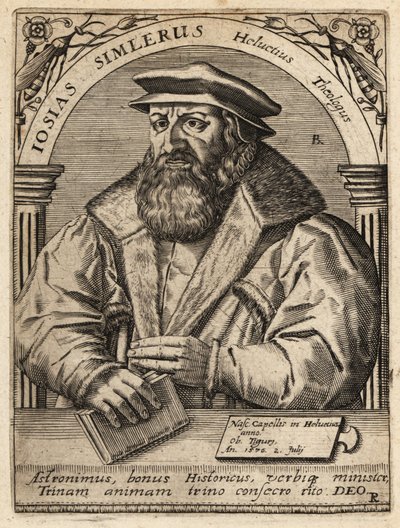 Josias Simmler von Theodore de Bry
