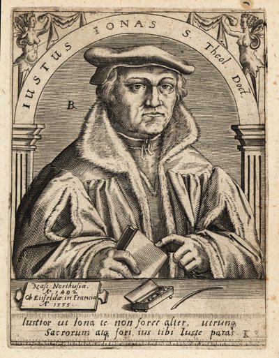 Justus Jonas der Ältere von Theodore de Bry