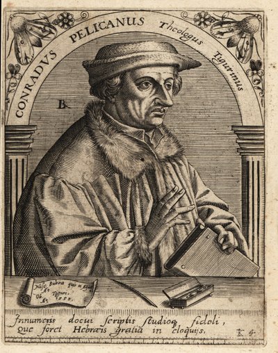 Konrad Pellikan von Theodore de Bry