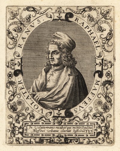 Raffaello Maffei, italienischer Historiker von Theodore de Bry