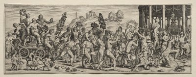 Triumph des Bacchus von Theodore de Bry