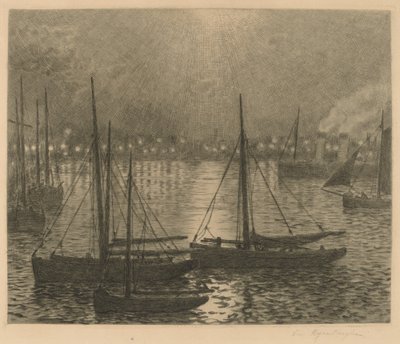 Boulogne von Théo van Rysselberghe