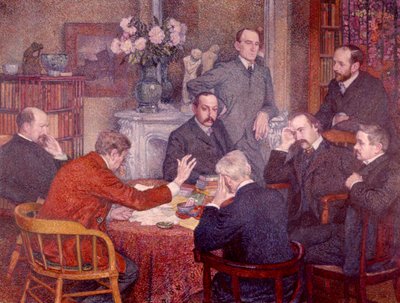 Die Vorlesung, 1903 von Théo van Rysselberghe