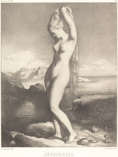 Venus Anadyomene von Théodore Chassériau