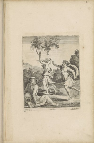 Apollo und Daphne von Théodorus van Kessel