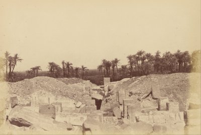Abydos, kleiner Tempel von Théodule Devéria