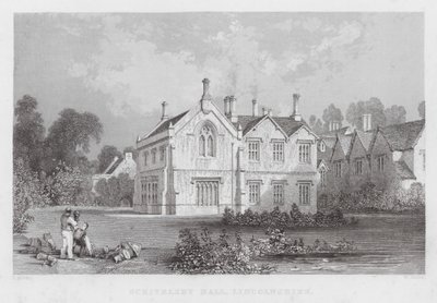 Scrivelsby Hall, Lincolnshire von Thomas (after) Allom