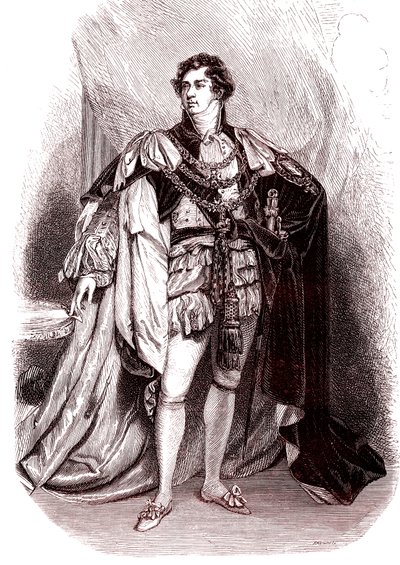 George IV., König von England von Thomas (after) Lawrence