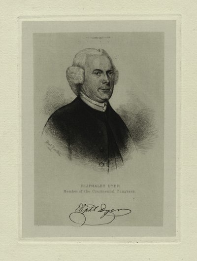Eliphalet Dyer von Thomas Addis (after) Emmet