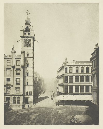 Hauptstraße vom Kreuz von Thomas Annan