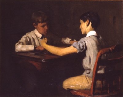 Damespieler von Thomas Anshutz