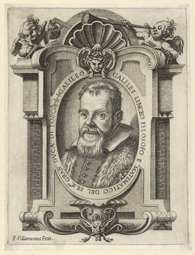 Galileo Galilei, veröffentlicht 1613 von Thomas Buttersworth