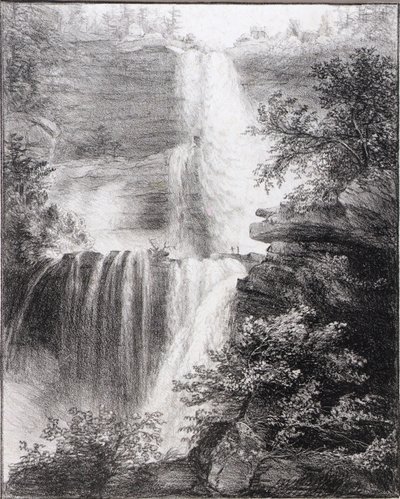 Wasserfälle bei Catskill von Thomas Cole