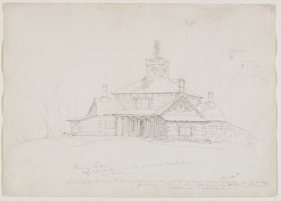 Hornby Lodge, 1839 von Thomas Cole