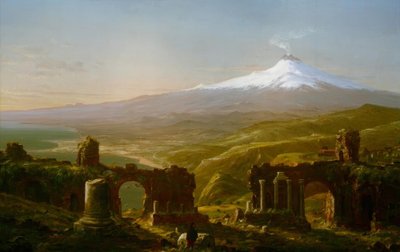 Ätna von Taormina von Thomas Cole