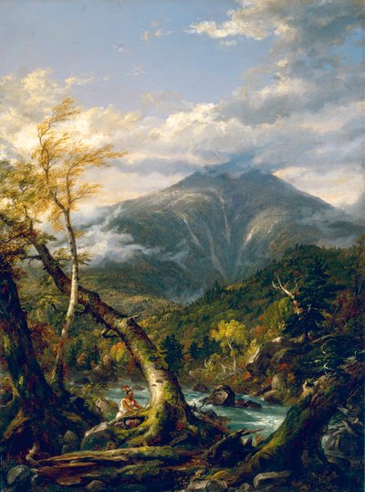 Mount Marcy vom Opalescent River von Thomas Cole