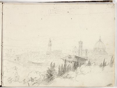 Panorama von Florenz von Thomas Cole