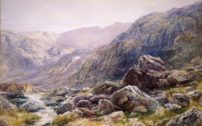 Llanberis-Pass, 1875 von Thomas Collier