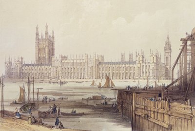 Die neuen Parlamentsgebäude von Thomas Colman Dibdin