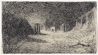 Ruinen bei Nacht von Thomas Cool
